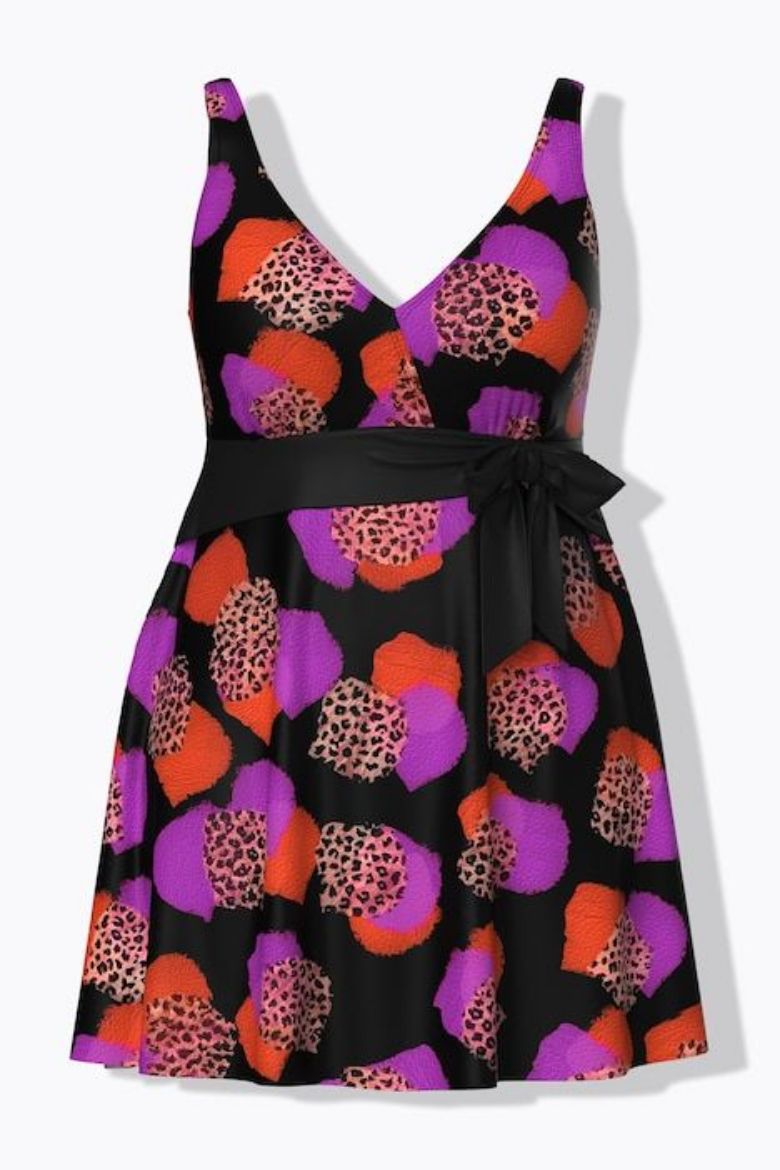 Moda za polnejše Kupaći kostim haljina mekanih košarica plus velikost, xxl, Ulla Popken in Johann Popken (JP1880)