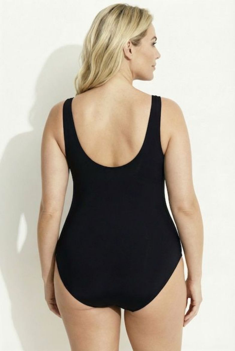 Moda za polnejše Kupaći kostim jednodijelni mekanih košarica plus velikost, xxl, Ulla Popken in Johann Popken (JP1880)