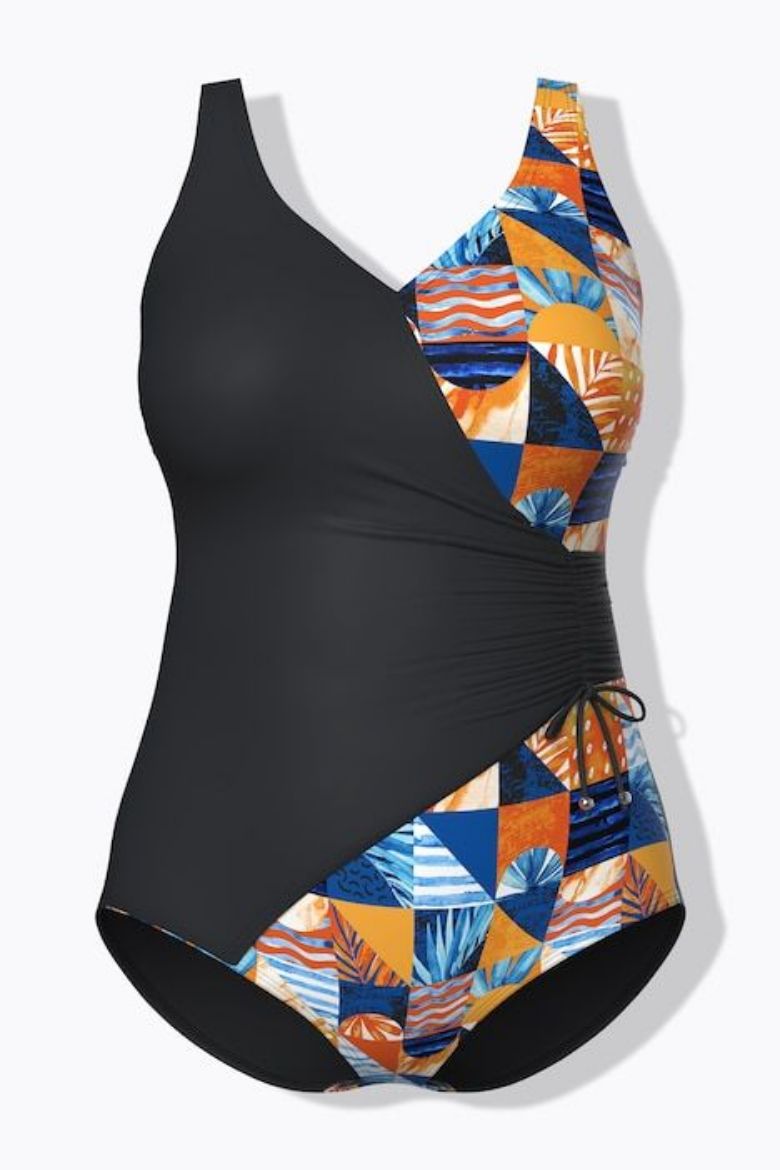 Moda za polnejše Kupaći kostim jednodijelni mekanih košarica plus velikost, xxl, Ulla Popken in Johann Popken (JP1880)