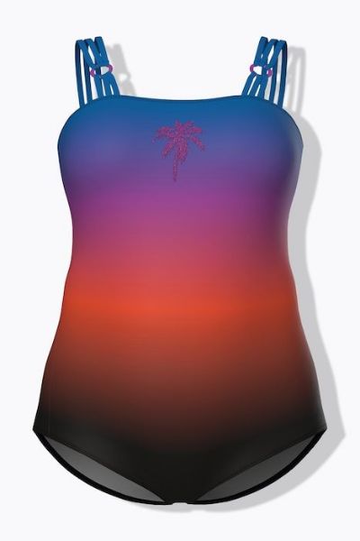 Slika Kupaći kostim jednodijelni mekanih košarica