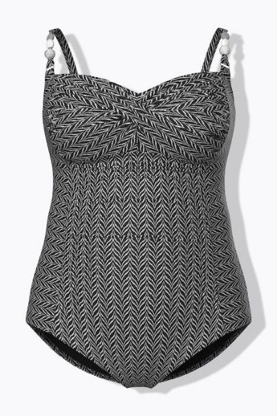 Slika Kupaći kostim jednodijelni mekanih košarica