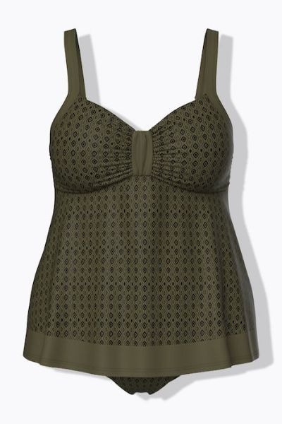 Slika Kupaći kostim tankini mekanih košarica