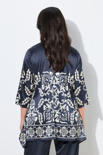 Moda za polnejše Bluza 3/4 rukava A kroja plus velikost, xxl, Ulla Popken in Johann Popken (JP1880)