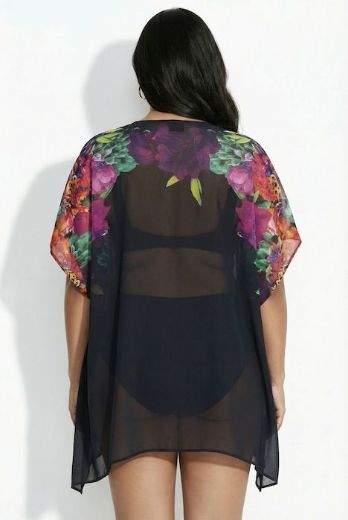 Moda za polnejše Tunika kratkih rukava V izreza plus velikost, xxl, Ulla Popken in Johann Popken (JP1880)