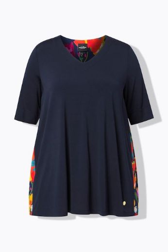 Moda za polnejše Majica kratkih rukava A kroja plus velikost, xxl, Ulla Popken in Johann Popken (JP1880)