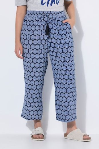 Moda za polnejše Hlače širokih nogavica elastičnog struka plus velikost, xxl, Ulla Popken in Johann Popken (JP1880)