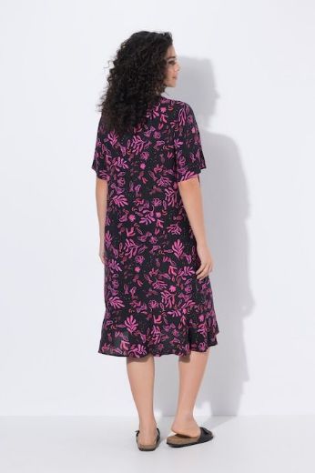 Moda za polnejše Haljina midi kratkih rukava plus velikost, xxl, Ulla Popken in Johann Popken (JP1880)