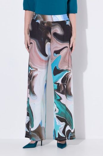 Moda za polnejše Hlače širokih nogavica elastičnog struka plus velikost, xxl, Ulla Popken in Johann Popken (JP1880)