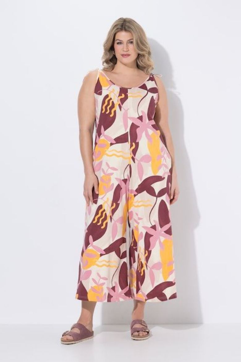 Moda za polnejše Kombinezon bez rukava ravnih nogavica plus velikost, xxl, Ulla Popken in Johann Popken (JP1880)