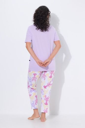 Moda za polnejše Pidžama kratkih rukava i dugih nogavica plus velikost, xxl, Ulla Popken in Johann Popken (JP1880)