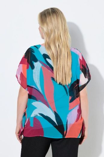 Moda za polnejše Bluza kratkih rukava plus velikost, xxl, Ulla Popken in Johann Popken (JP1880)