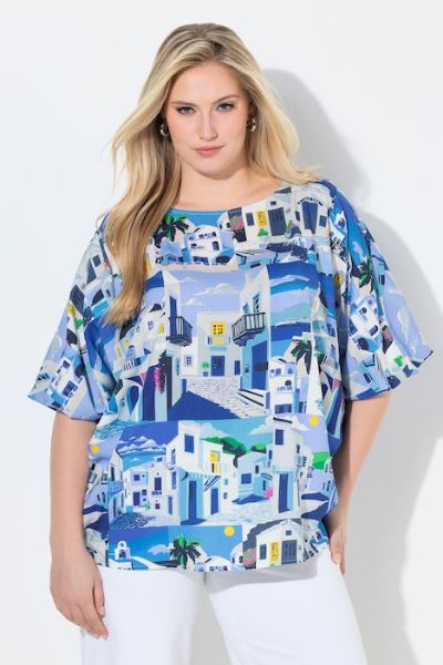 Slika Bluza 3/4 rukava šireg kroja santorini