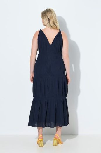 Moda za polnejše Haljina maxi bez rukava V izrez plus velikost, xxl, Ulla Popken in Johann Popken (JP1880)