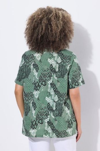 Moda za polnejše Majica kratkih rukava A kroja plus velikost, xxl, Ulla Popken in Johann Popken (JP1880)