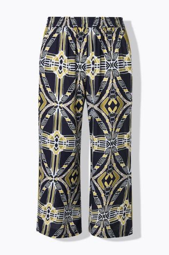 Moda za polnejše Hlače širokih nogavica elastičnog struka plus velikost, xxl, Ulla Popken in Johann Popken (JP1880)