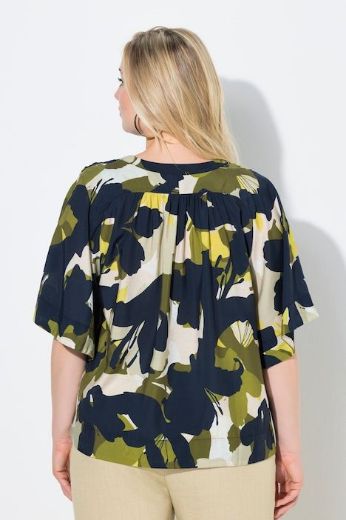 Moda za polnejše Bluza kratkih rukava šireg kroja plus velikost, xxl, Ulla Popken in Johann Popken (JP1880)