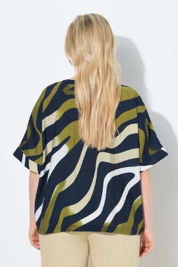 Moda za polnejše Bluza kratkih rukava šireg kroja plus velikost, xxl, Ulla Popken in Johann Popken (JP1880)
