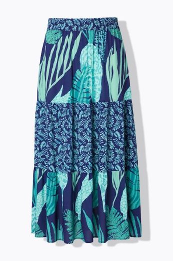 Moda za polnejše Suknja maxi elastčnog struka plus velikost, xxl, Ulla Popken in Johann Popken (JP1880)