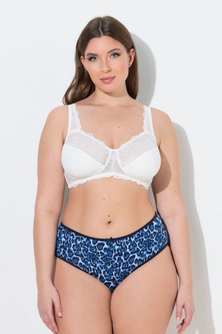 Moda za polnejše Grudnjak bez žice plus velikost, xxl, Ulla Popken in Johann Popken (JP1880)