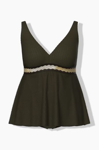 Moda za polnejše Kupaći kostim haljina plus velikost, xxl, Ulla Popken in Johann Popken (JP1880)