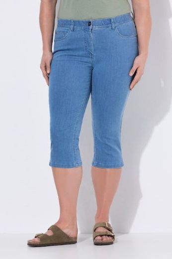 Moda za polnejše Hlače traper pamučne plus velikost, xxl, Ulla Popken in Johann Popken (JP1880)