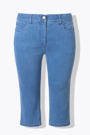 Moda za polnejše Hlače traper pamučne plus velikost, xxl, Ulla Popken in Johann Popken (JP1880)