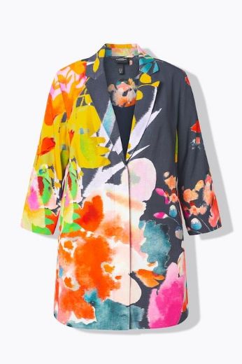 Moda za polnejše Sako dugih rukava plus velikost, xxl, Ulla Popken in Johann Popken (JP1880)