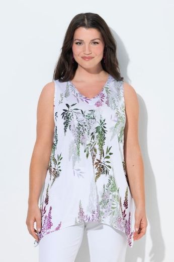 Moda za polnejše Majica bez rukava A kroja plus velikost, xxl, Ulla Popken in Johann Popken (JP1880)