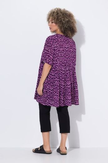 Moda za polnejše Bluza kratkih rukava A kroja plus velikost, xxl, Ulla Popken in Johann Popken (JP1880)