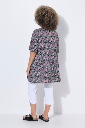 Moda za polnejše Bluza kratkih rukava A kroja plus velikost, xxl, Ulla Popken in Johann Popken (JP1880)