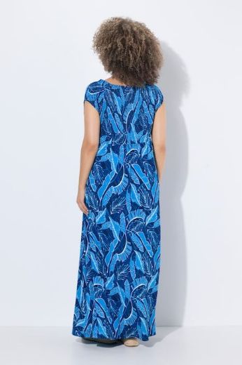 Moda za polnejše Haljina maxi kratkih rukava plus velikost, xxl, Ulla Popken in Johann Popken (JP1880)