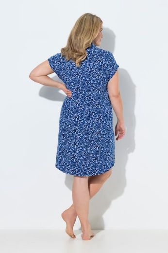 Moda za polnejše Spavaćica kratkih rukava s kragnom plus velikost, xxl, Ulla Popken in Johann Popken (JP1880)