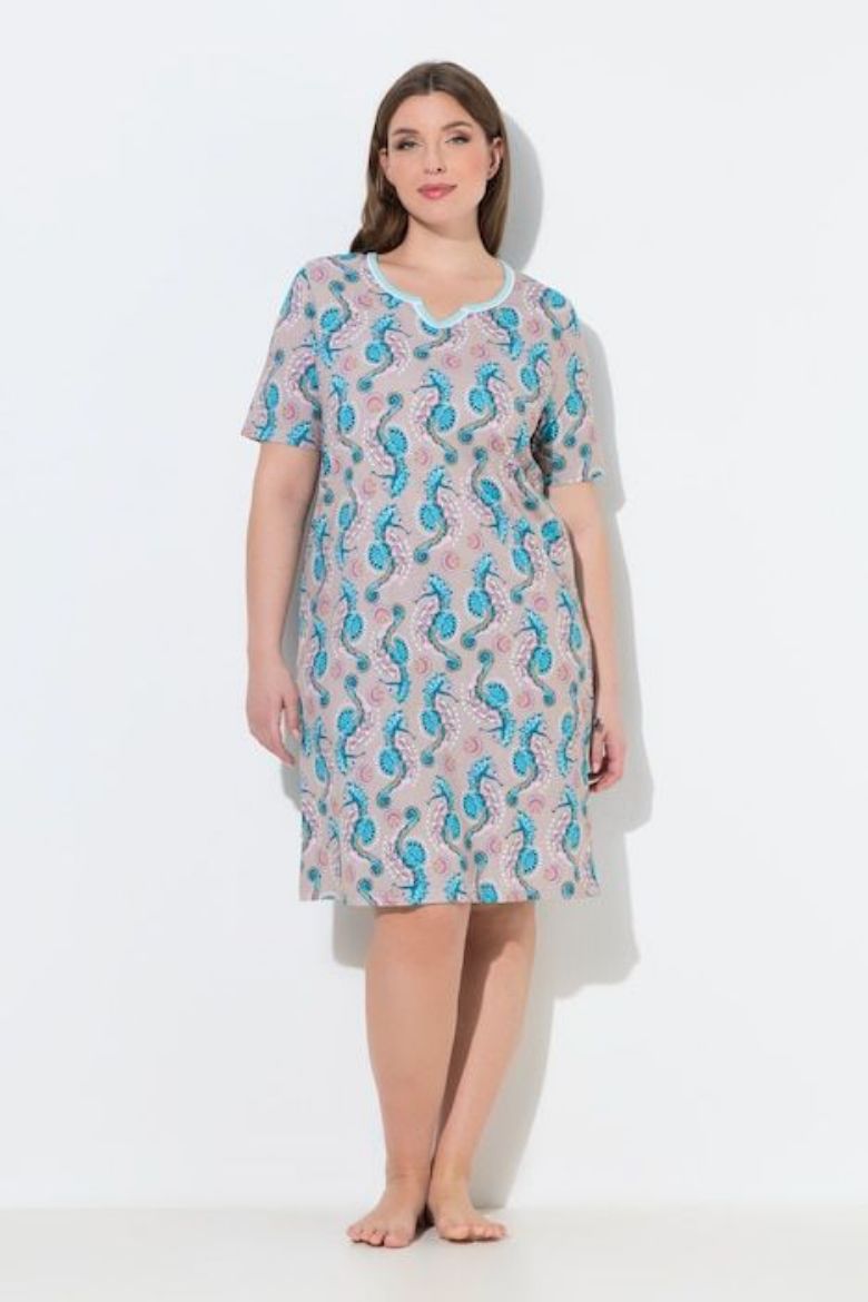 Moda za polnejše Spavaćica kratkih rukava 2 u paketu plus velikost, xxl, Ulla Popken in Johann Popken (JP1880)