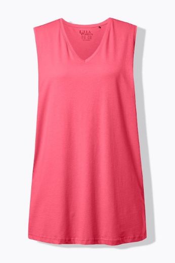Moda za polnejše Majica V izrez Basic top plus velikost, xxl, Ulla Popken in Johann Popken (JP1880)