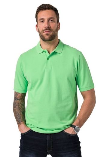 Moda za polnejše Majica Polo kratki rukavi plus velikost, xxl, Ulla Popken in Johann Popken (JP1880)