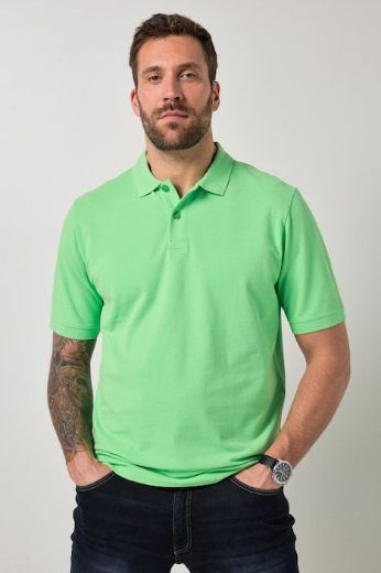 Moda za polnejše Majica Polo kratki rukavi plus velikost, xxl, Ulla Popken in Johann Popken (JP1880)