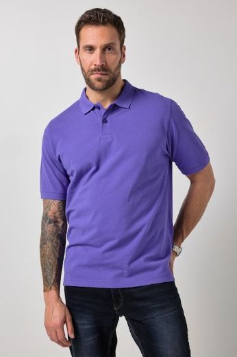 Moda za polnejše Majica Polo kratki rukavi plus velikost, xxl, Ulla Popken in Johann Popken (JP1880)