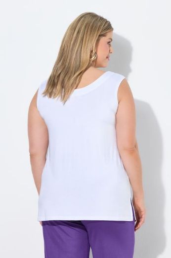 Moda za polnejše Top V ovratnika širih naramenica plus velikost, xxl, Ulla Popken in Johann Popken (JP1880)