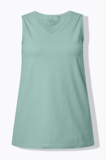 Moda za polnejše Top V ovratnik A kroja plus velikost, xxl, Ulla Popken in Johann Popken (JP1880)