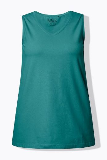 Moda za polnejše Top V ovratnik A kroja plus velikost, xxl, Ulla Popken in Johann Popken (JP1880)
