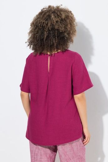 Moda za polnejše Bluza kratkih rukava, okrugli izrez plus velikost, xxl, Ulla Popken in Johann Popken (JP1880)