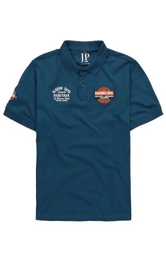 Moda za polnejše Majica polo kratkih rukava plus velikost, xxl, Ulla Popken in Johann Popken (JP1880)
