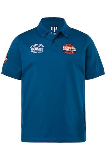 Moda za polnejše Majica polo kratkih rukava plus velikost, xxl, Ulla Popken in Johann Popken (JP1880)