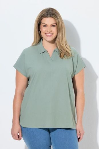 Moda za polnejše Majica Polo plus velikost, xxl, Ulla Popken in Johann Popken (JP1880)