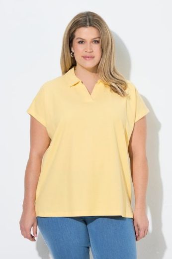 Moda za polnejše Majica Polo plus velikost, xxl, Ulla Popken in Johann Popken (JP1880)