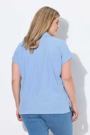 Moda za polnejše Majica Polo plus velikost, xxl, Ulla Popken in Johann Popken (JP1880)