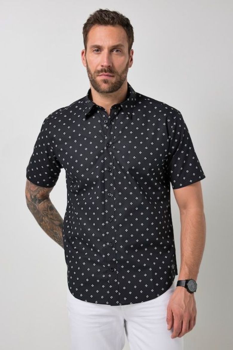 Moda za polnejše Košulja kratkih rukava plus velikost, xxl, Ulla Popken in Johann Popken (JP1880)