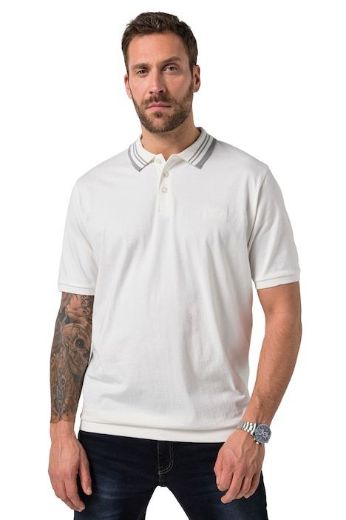 Moda za polnejše Majica polo kratkih rukava plus velikost, xxl, Ulla Popken in Johann Popken (JP1880)