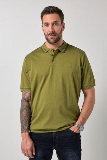 Moda za polnejše Majica polo kratkih rukava plus velikost, xxl, Ulla Popken in Johann Popken (JP1880)