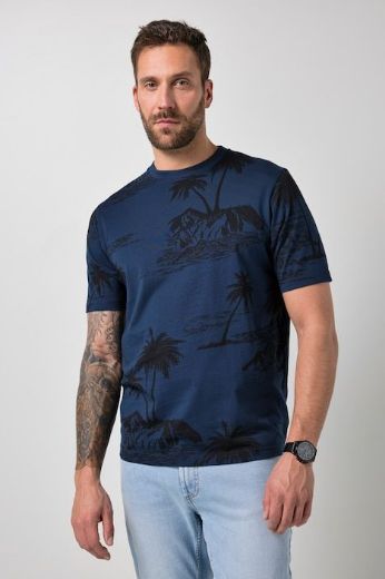 Moda za polnejše Majica kratkih rukava plus velikost, xxl, Ulla Popken in Johann Popken (JP1880)